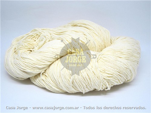 LANAS AMBAR ALGODON RUSTICO 8/3 EN MADEJA POR KILO COLORES CLAROS